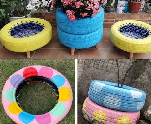  九龙墙体彩绘-变废为宝