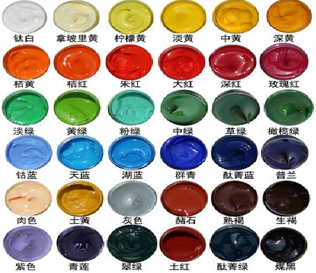  九龙墙绘颜色的选择有讲究。